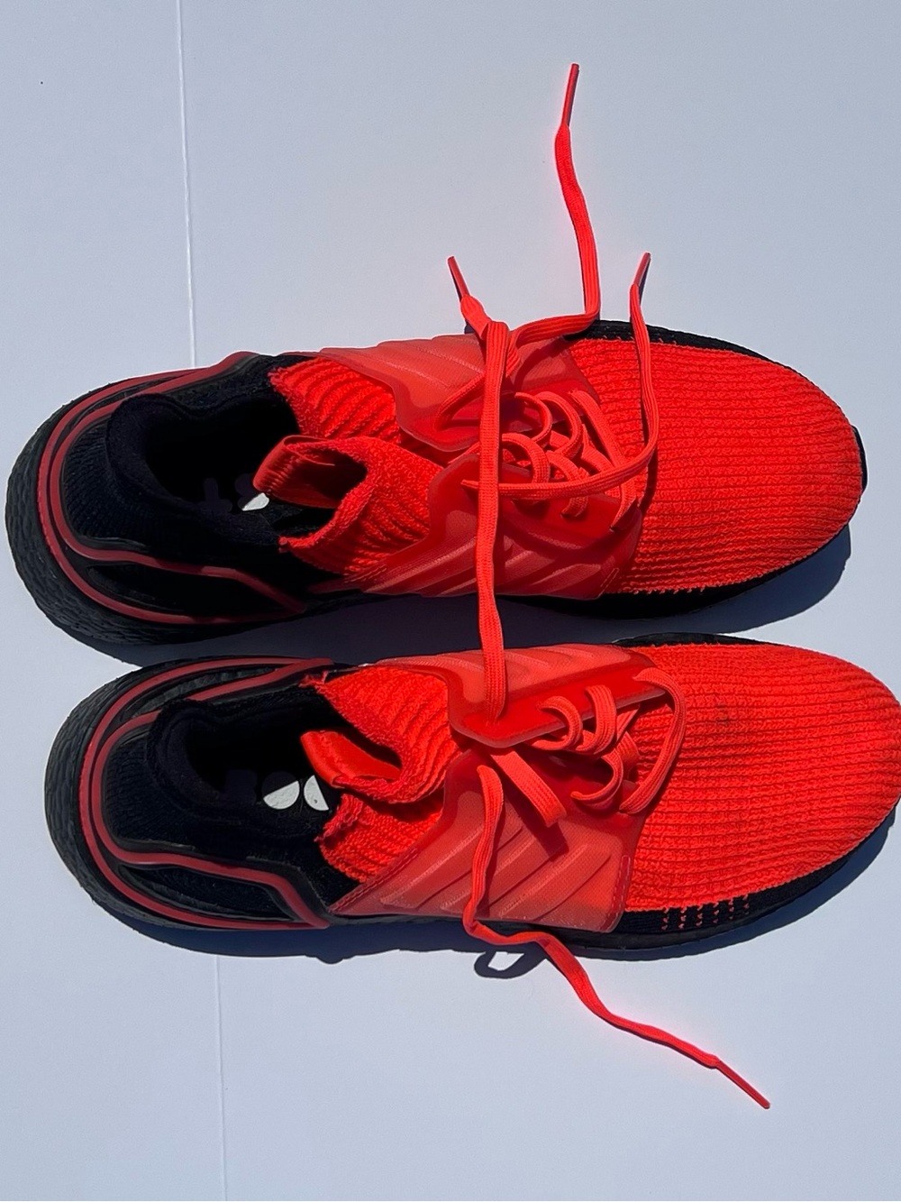 adidas Men’s Red and Black Athletic Sneakers